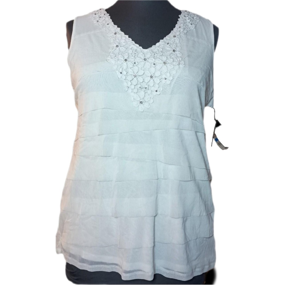 NWT Alfani‎ sleeveless shirt SKUCH007